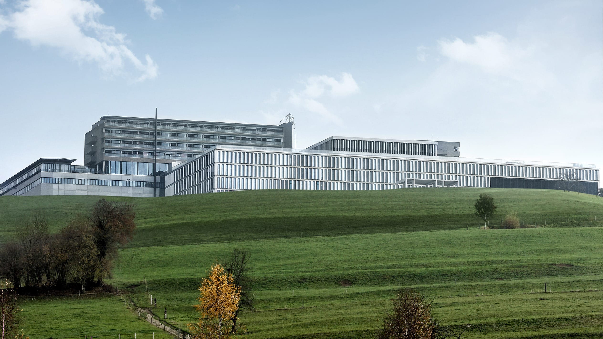 Aussenansicht an das Gebäude von der Rehaklinik, Bellikon