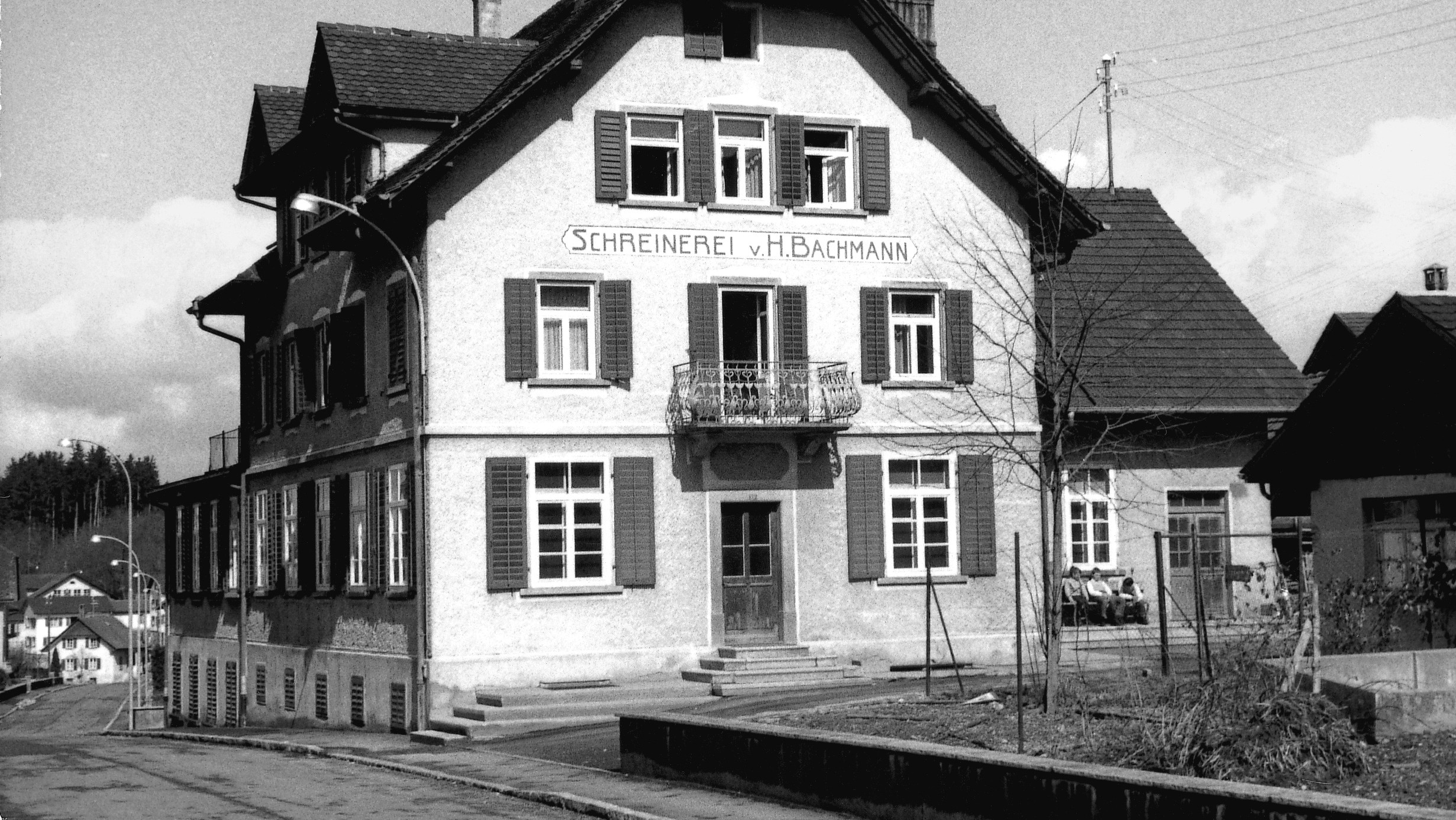 Aufnahme der Schreinerei Bachmann in Hochdorf