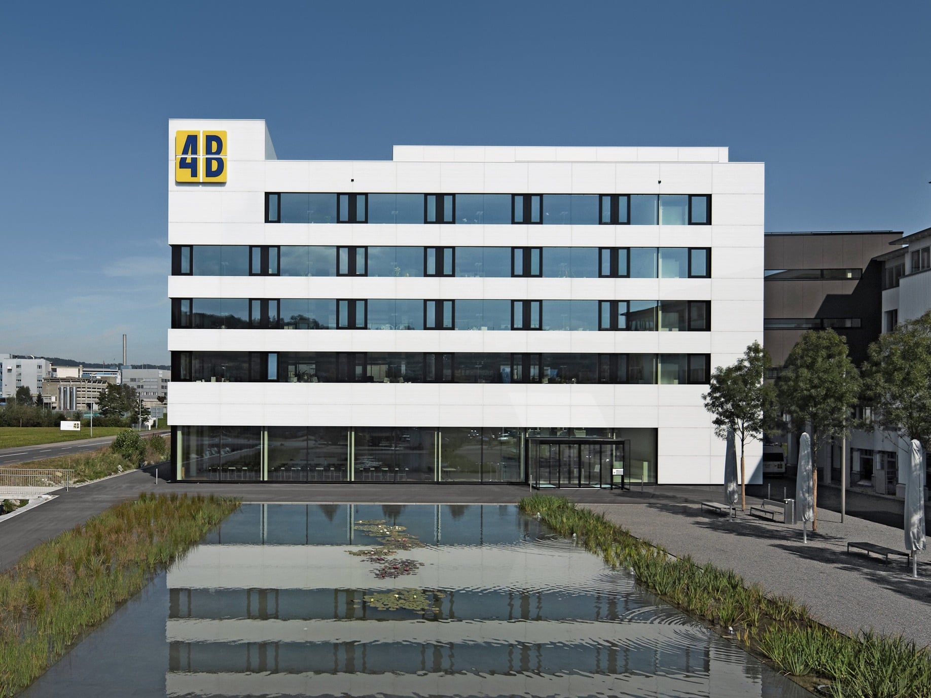 Hauptsitz von 4B in Hochdorf