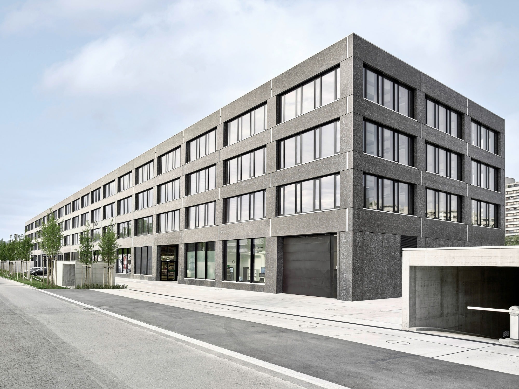 Geschäftshaus HANG-AAR, Aarau Aussenansicht