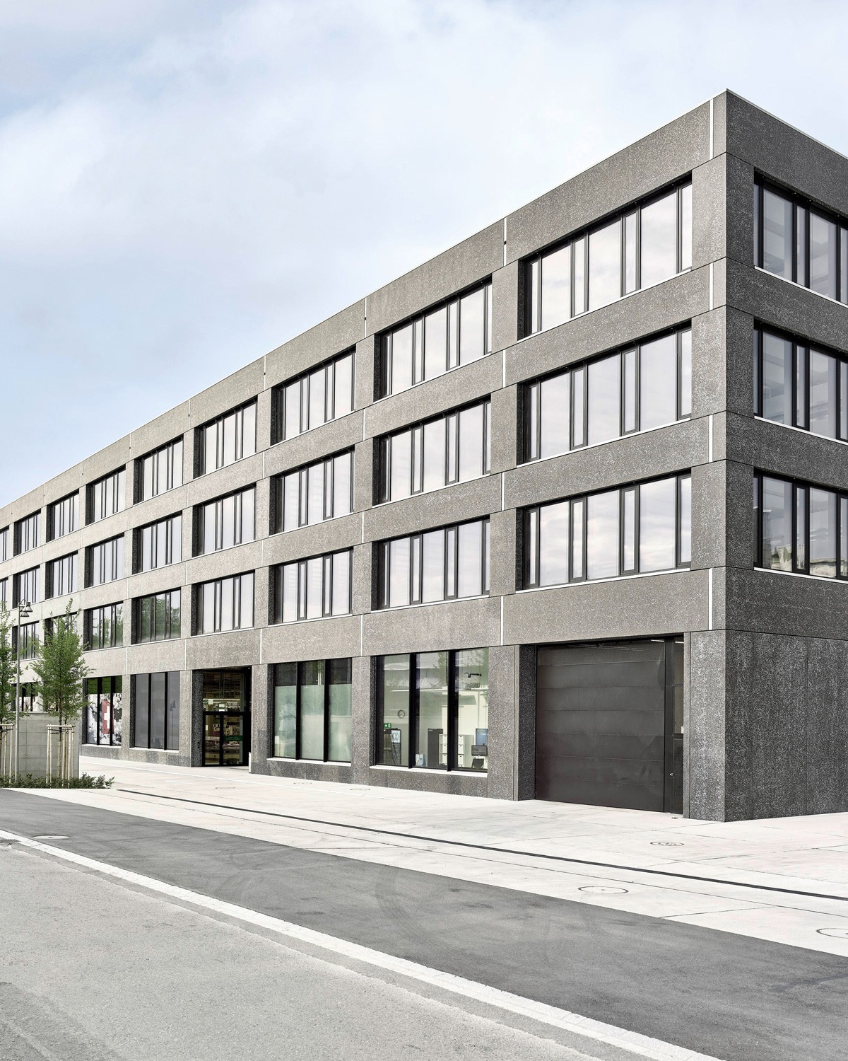 Einsatzelemente aus Holz-Metall und Metall, Fassade Aussenansicht