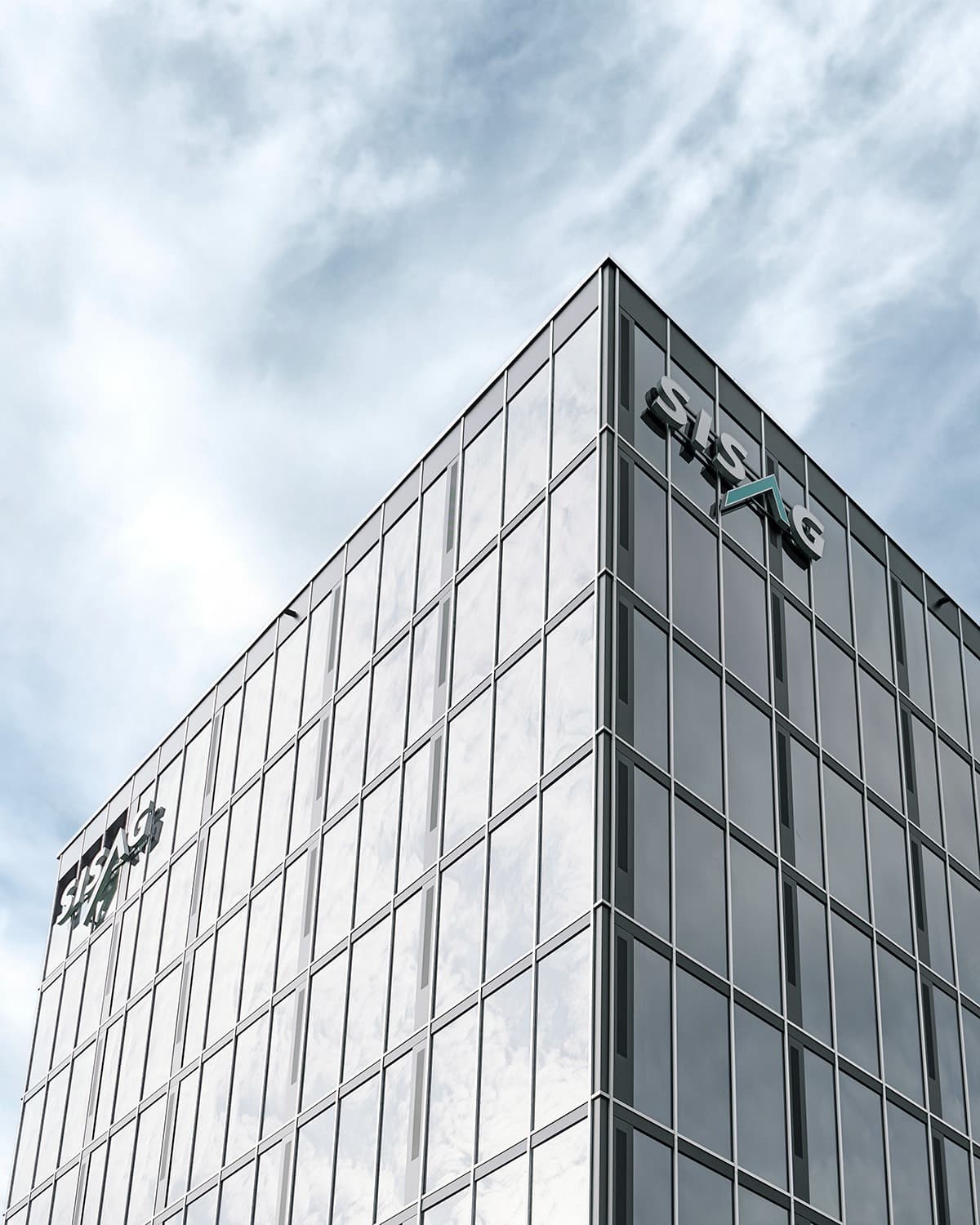 Intelligente Fassade vom Siscampus in Schattdorf