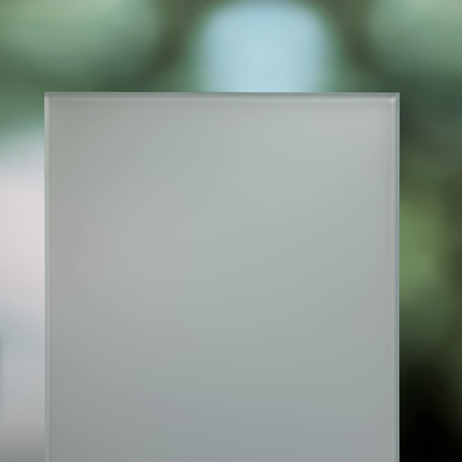 Strukturglas Matt weiss