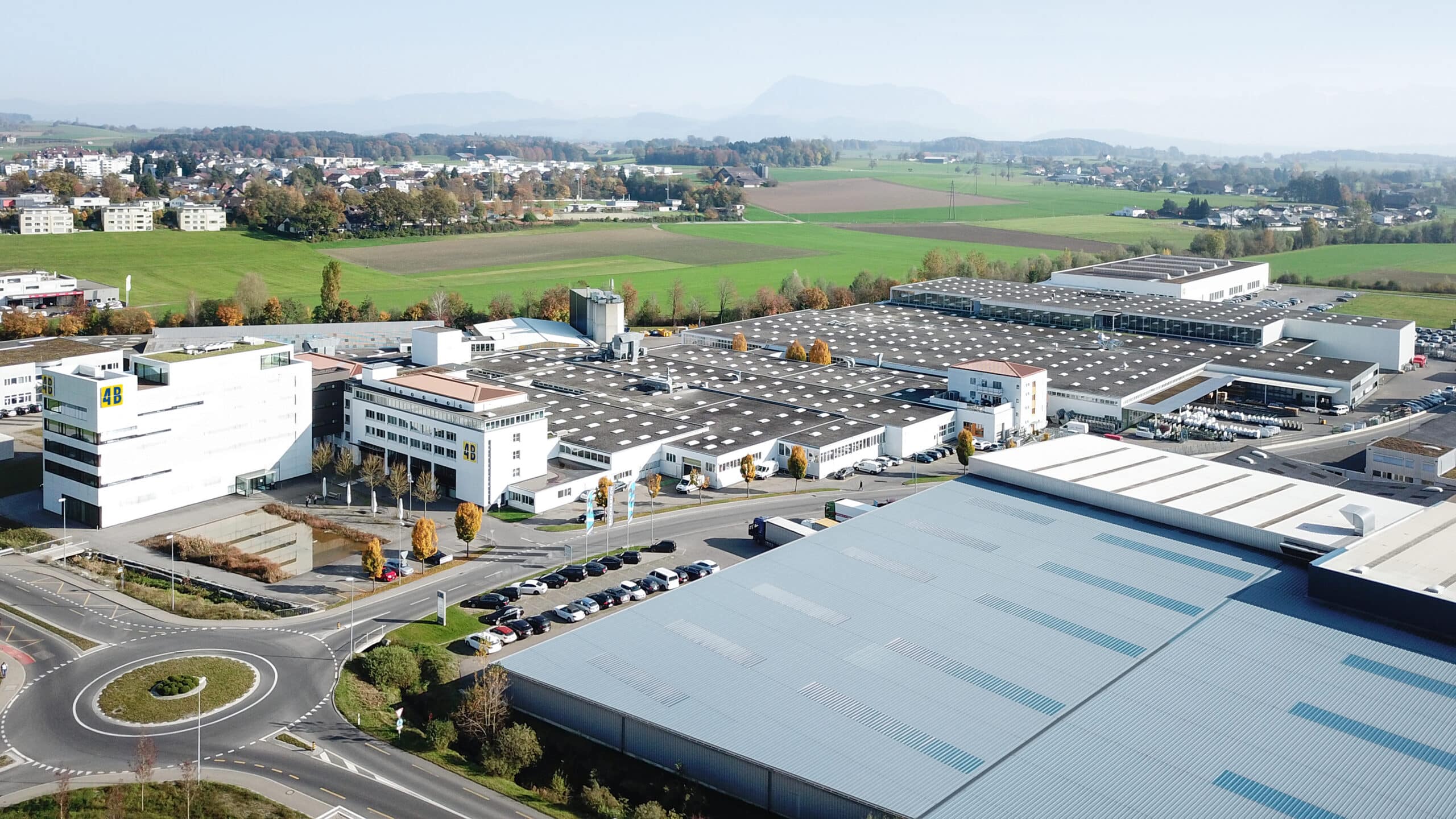 4B Areal Hochdorf Luftaufnahme