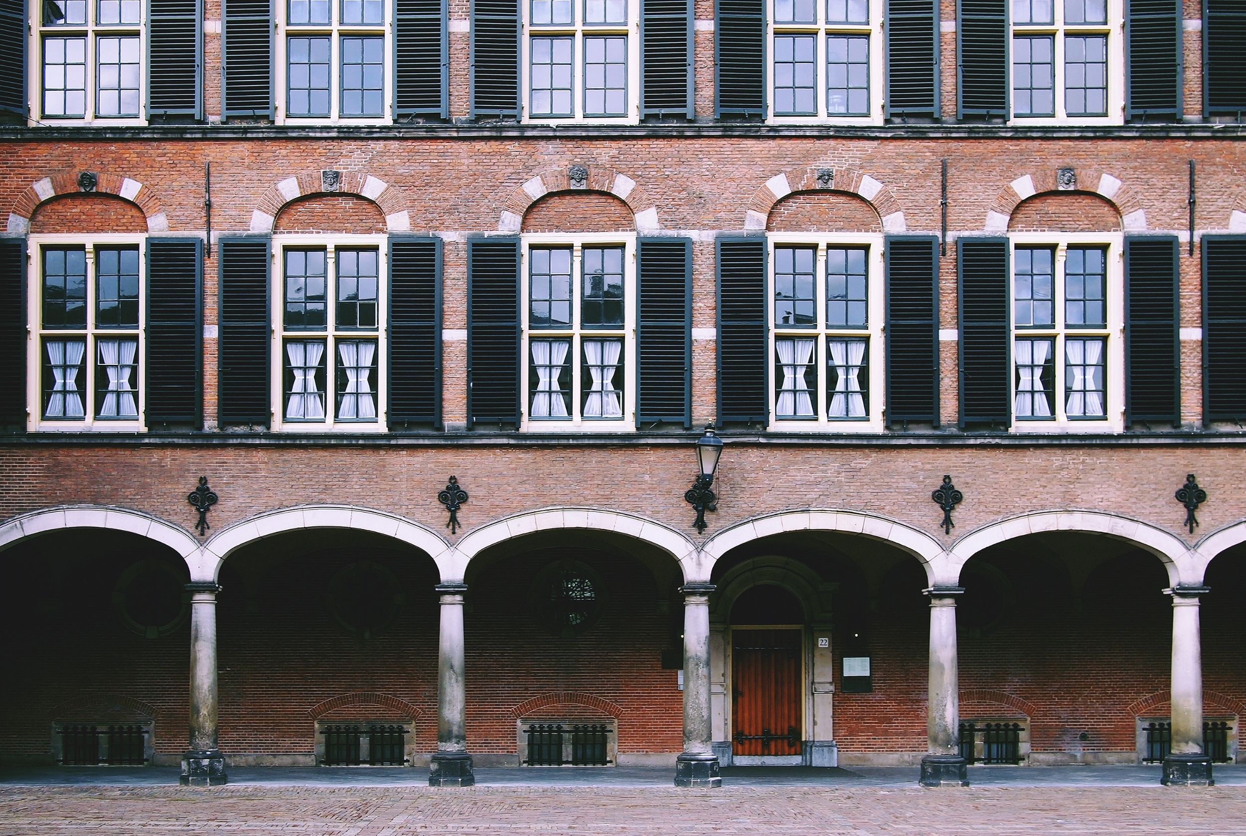 Fenster in Barock und Klassizismus Gebäude