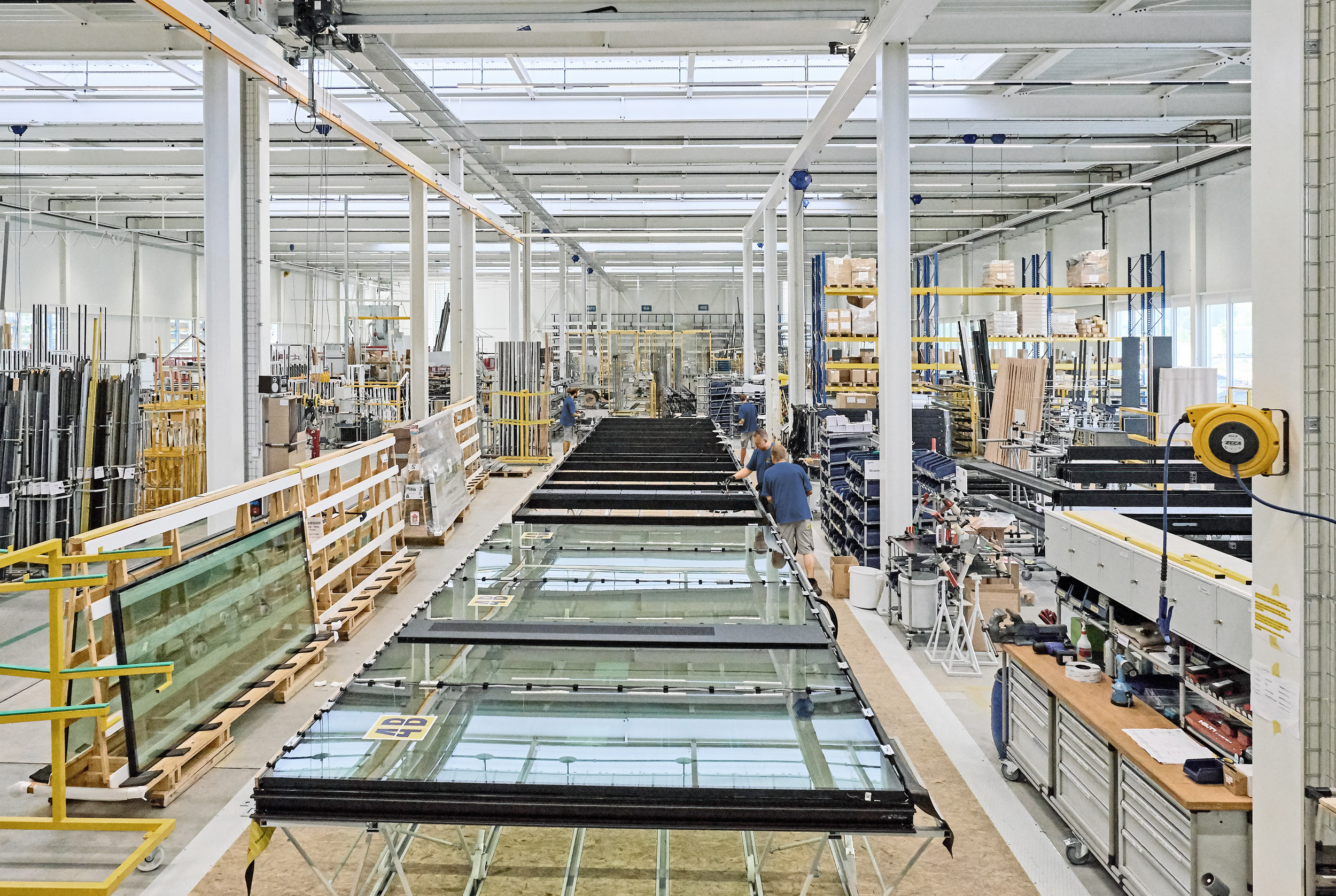 Einblick in die Produktionsstätte: