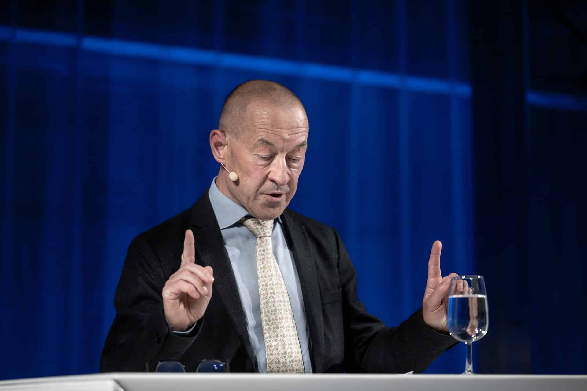 Dr. David Bosshart beim Referat am VIP-Anlass
