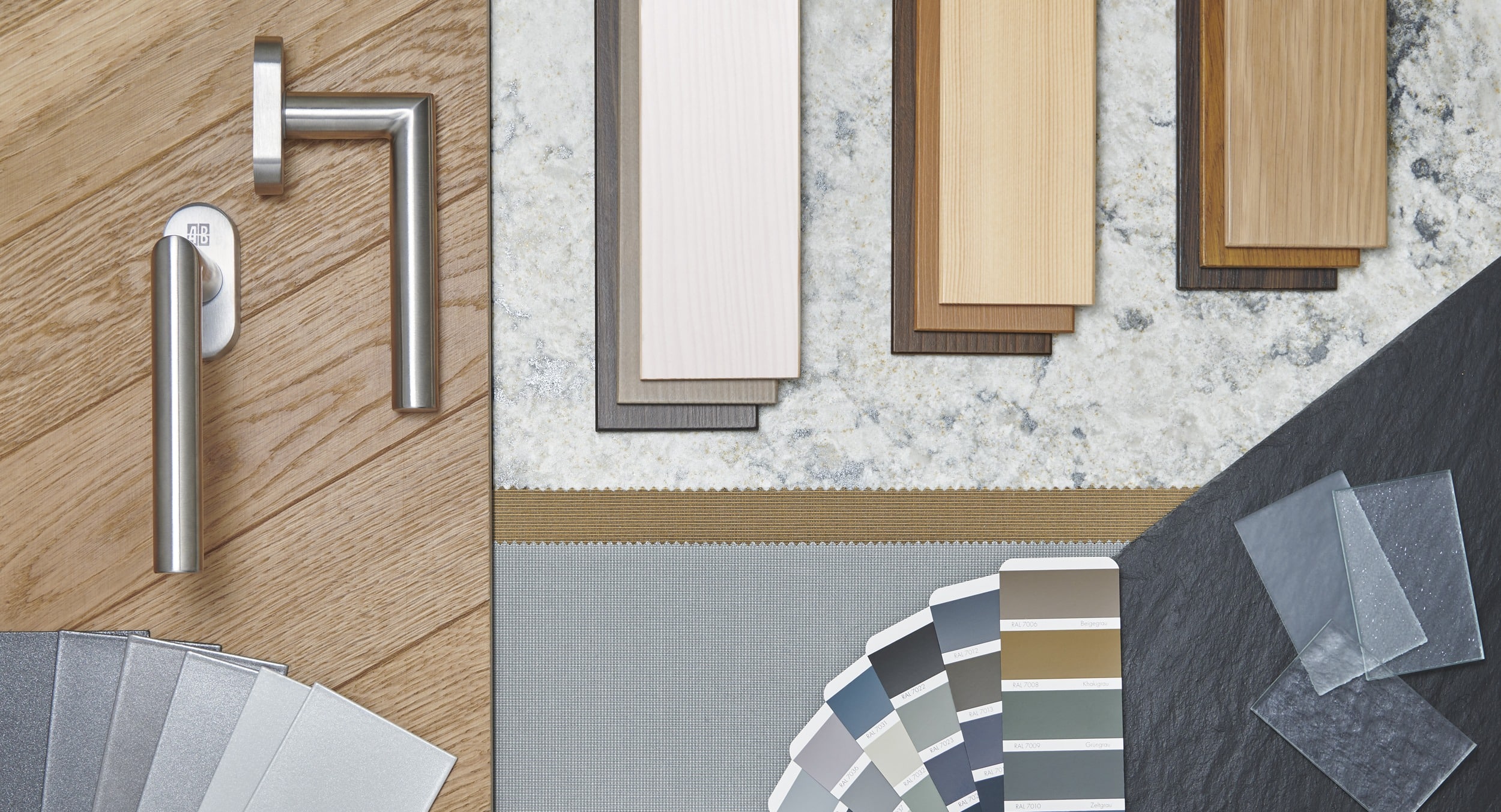 Individuelle Design und Material Varianten