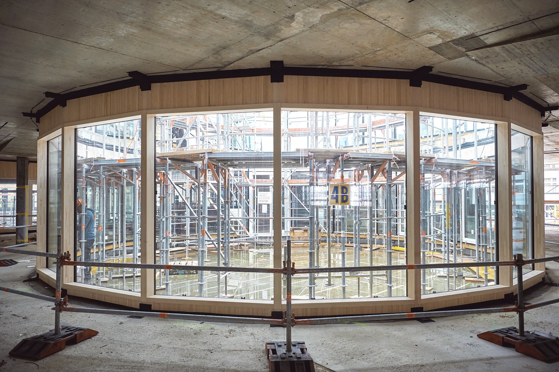 Innenhof des neuen Kinderspitals in Zürich