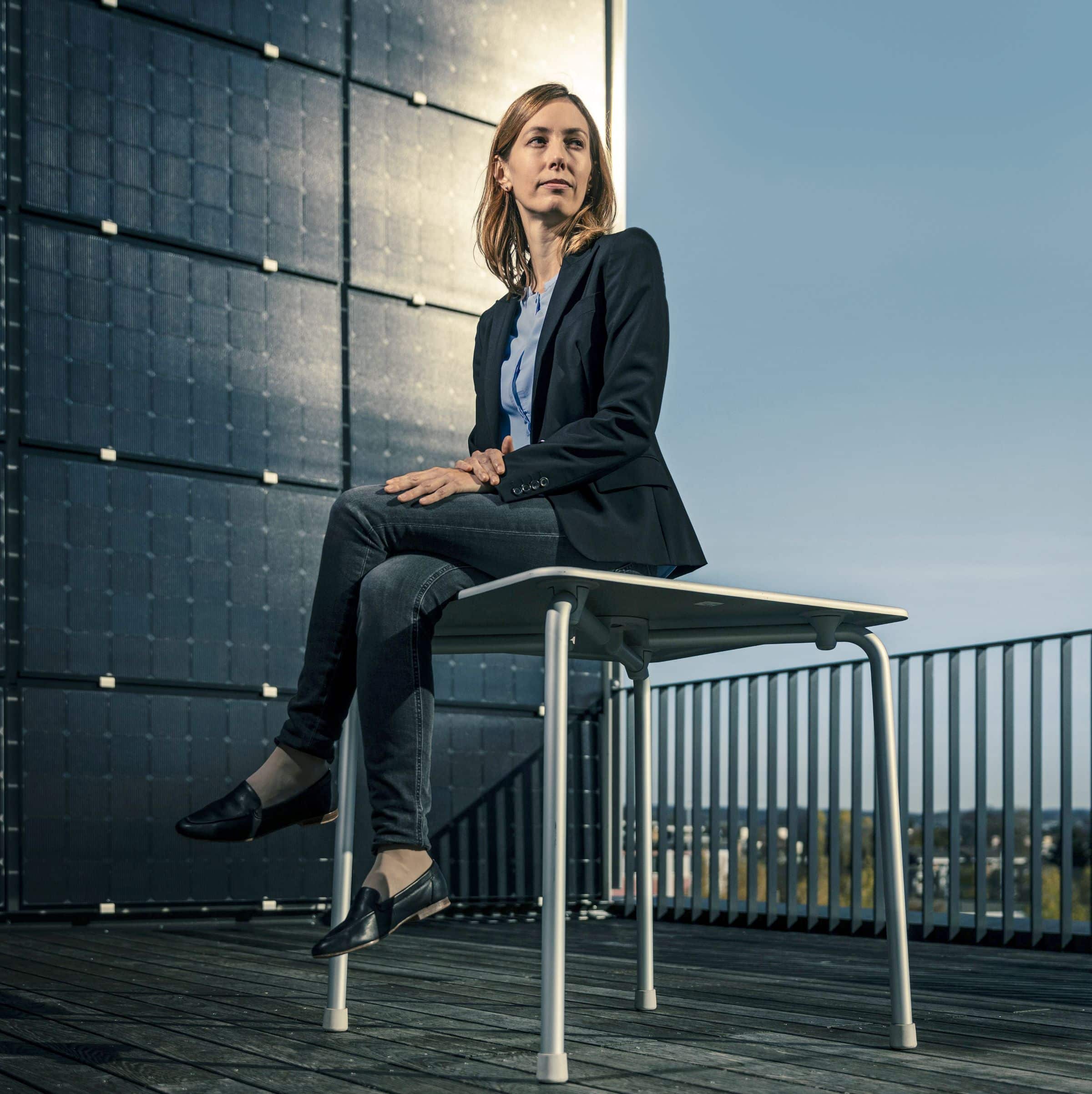 Portrait von Dr. Kristina Orehounig - Leiterin der Empa-Forschungsabteilung