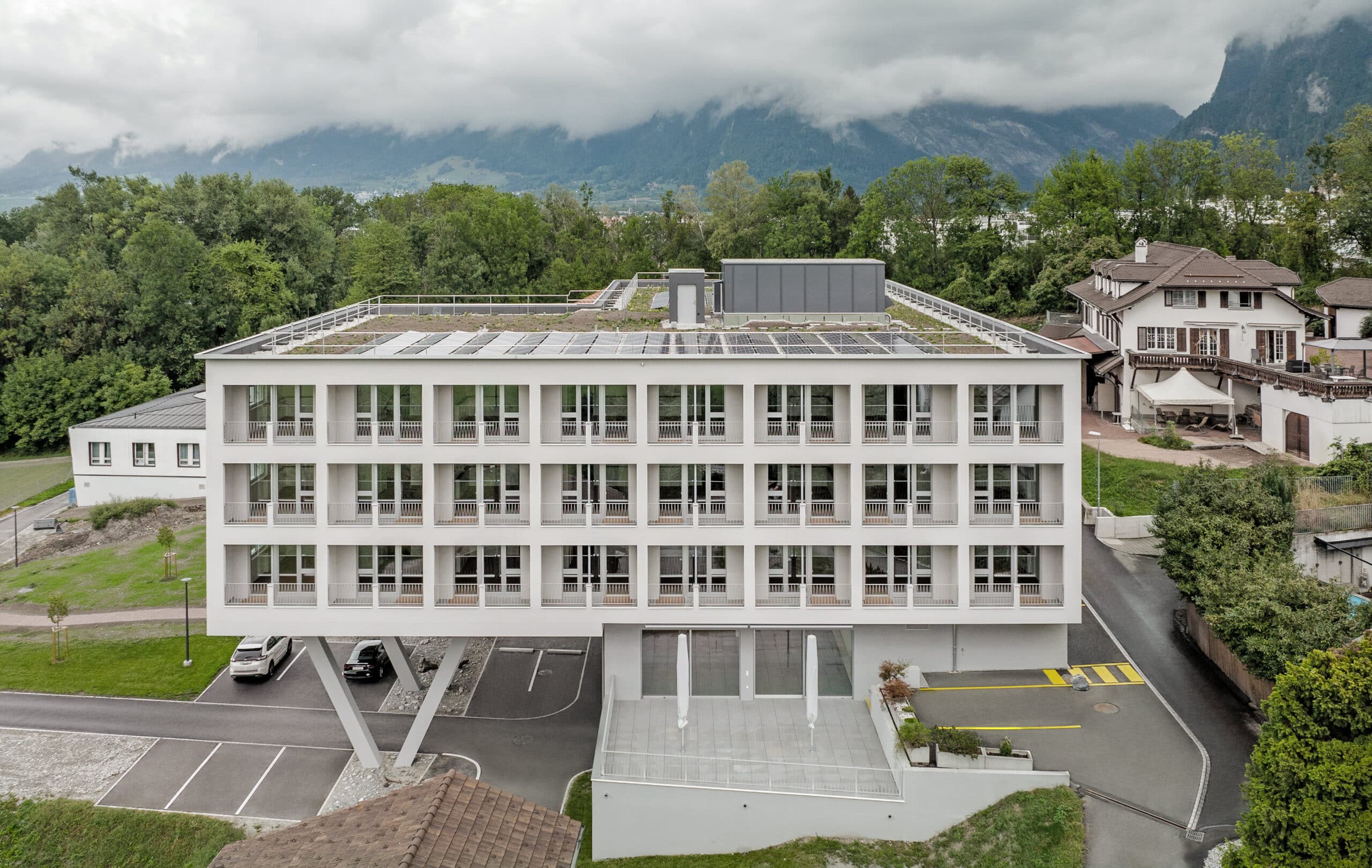Aussenansicht Pflegezentrum Casa Fioria