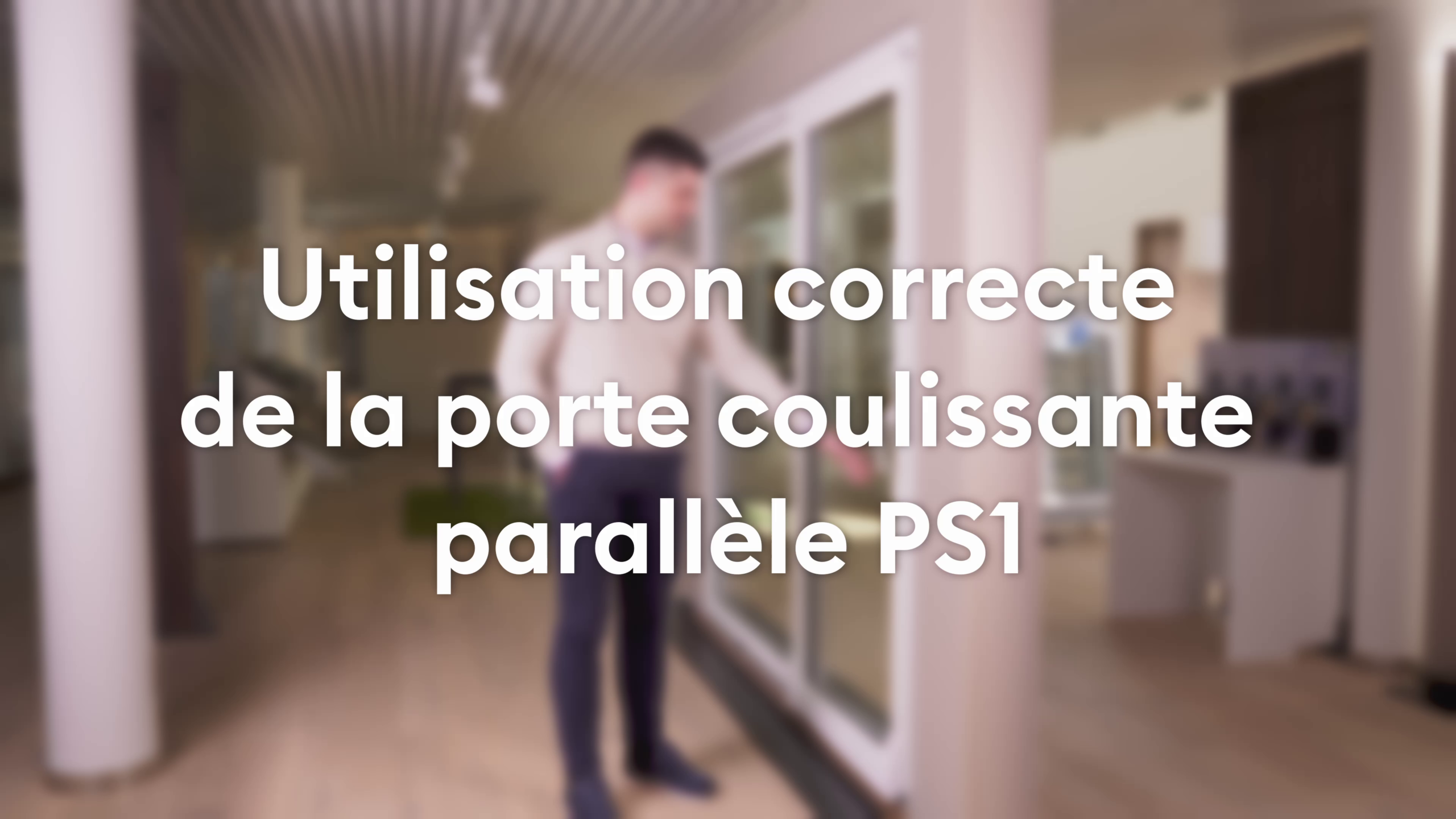 Service: Platzhalterbild mit der Aufschrift: Korrekte Bedienung Parallelschiebtuere PS1